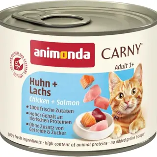animonda Carny Adult Katzenfutter Huhn + Lachs 6 x 200g