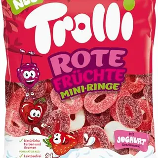 Trolli Rote Früchte Mini Ringe 150 g