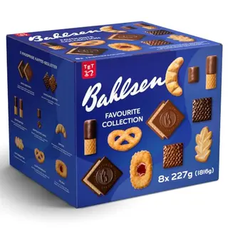Bahlsen Favourite Collection XL – Premium Gebäckmischung, 8x161g