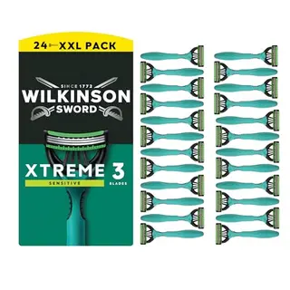 Wilkinson Sword Xtreme 3 Sensitive Einwegrasierer für Männer 24 Stück