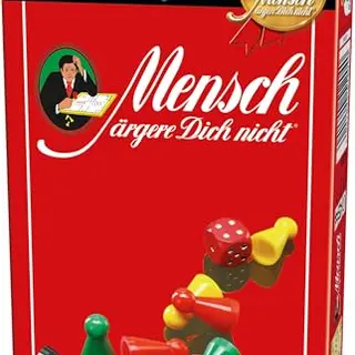 Schmidt Spiele Mensch ärgere Dich Nicht - Bring Mich mit Spiel in Metalldose