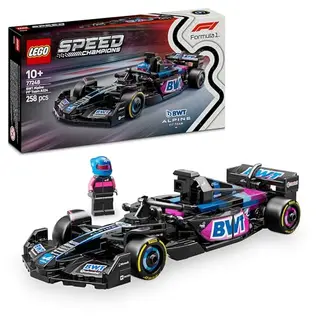 LEGO Speed Champions BWT Alpine F1 Team A524 Rennwagen mit Minifigur – Sammelgeschenk für Kinder und Motorsport-Fans ab 10 Jahre