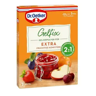 Dr. Oetker Gelfix Extra 2:1 für fruchtige Konfitüren, Gelierpulver, 8x50g