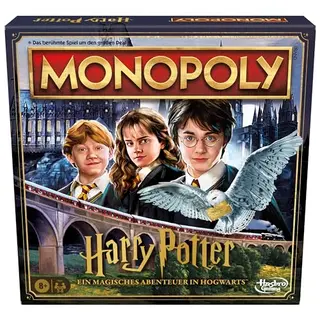 Monopoly Harry Potter Edition Brettspiel für 2-6 Spieler, ab 8 Jahren, Deutsche Fassung
