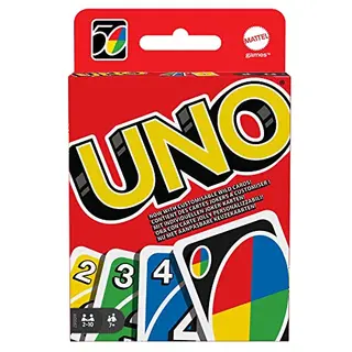 Mattel Games UNO Kartenspiel für die Familie – Spaß für 2-10 Spieler ab 7 Jahren