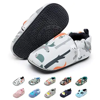 YloveM Krabbelschuhe für Babys - Rutschfeste Laufschuhe für Jungen und Mädchen