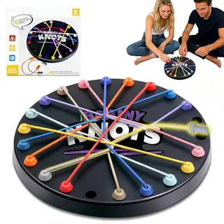 Brainy Knots Entwirrspiel für Kinder und Familie – Logik- und Knotenspiele, Spaß für alle