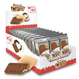 Kinder Cards 30-Pack Waffeln im Keksformat