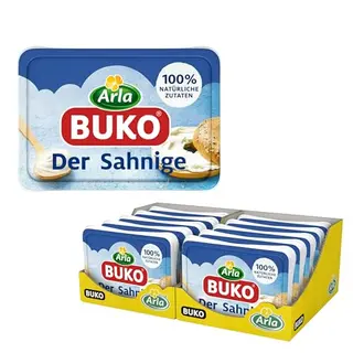 Arla Buko Frischkäse 10x200g | 100% natürliche Zutaten | Ohne Konservierungsstoffe
