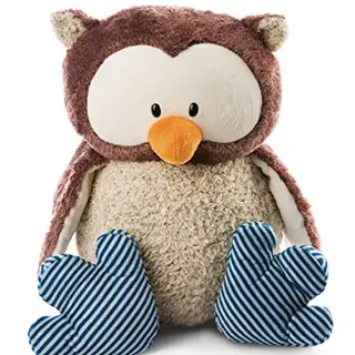 NICI Eule Oscar 80cm – XXL Plüschtier für Kinder und Babys – Großer Kuschelfreund zum Spielen und Schlafen