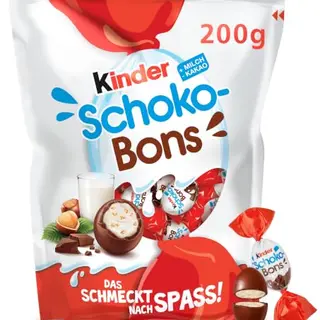 Kinder Schoko-Bons mit Milchcreme und Vollmilchschokolade – 200 g