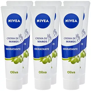 NIVEA Handcreme Olivenöl - 100 ml, 6 Stück