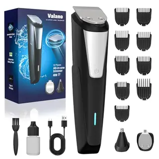 Valano 3-in-1 Haarschneidemaschine & Barttrimmer für Herren mit 9 Aufsätzen