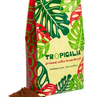 TROPICALIA Kaffee, Mittlere Röstung, 100% Arabica, Karamell & Haselnussnoten, 850g, Für Filter, Moka, AeroPress & Pour-Over