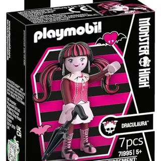 PLAYMOBIL Monster High Draculaura Halloween-Spielset für spannende Abenteuer - Für Kinder ab 5 Jahren
