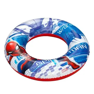 Bestway Spider-Man Kinder-Schwimmring, aufblasbar, für Pool & Meer, für Kinder von 3-6 Jahren