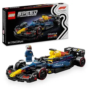 LEGO Speed Champions Oracle Red Bull Racing RB20 F1 Rennauto - Modell für Erwachsene mit Minifigur zum Sammeln - Geschenk für Motorsport-Fans