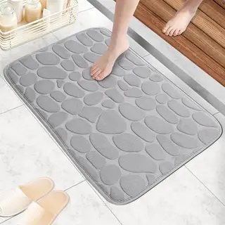 Bequemer, rutschfester Badteppich aus Memory-Schaum, wasserabsorbierend, waschbar, Badezimmermatte