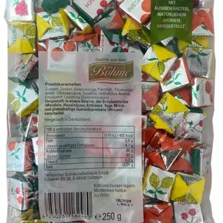 Böhme Fruchtkaramellen, 250 g