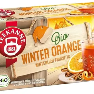 Teekanne Bio Wintertee Winter Orange, 4er Pack
