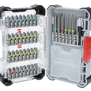 Bosch 40-tlg. extrahartes Schrauberbit-Set, Amazon Exklusiv, Profi Zubehör