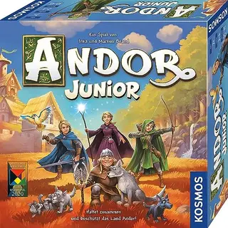 KOSMOS Andor Junior: Kooperatives Fantasy-Kinderspiel ab 7 Jahren für die ganze Familie