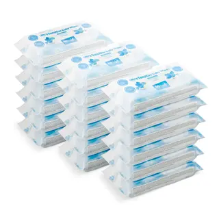Amazon Ultra Sensitive Babyfeuchttücher 1080 Tücher, unparfümiert, 18 Packungen à 60 Stück
