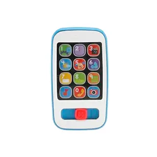 Fisher-Price Musikspielzeug Smartphone für Babys ab 6 Monaten, grau