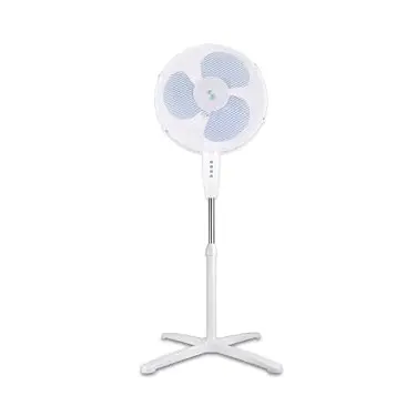 BEPER P206VEN103 Standventilator, höhenverstellbar bis 125 cm, 3 Geschwindigkeiten, automatische Oszillation