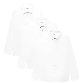Marks & Spencer Hemd 3er-Pack Weiß