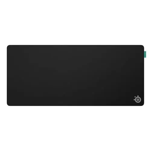 SteelSeries QcK XL Gaming-Mauspad – Extradicht für sanftes Gleiten – rutschfeste Gummibasis – 900 x 400 mm