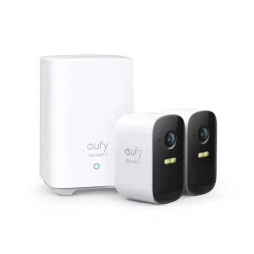 eufy Security eufyCam 2C Überwachungskamera Außen, HD 1080p, 180 Tage Akku, IP67, Nachtsicht, HomeKit-kompatibel