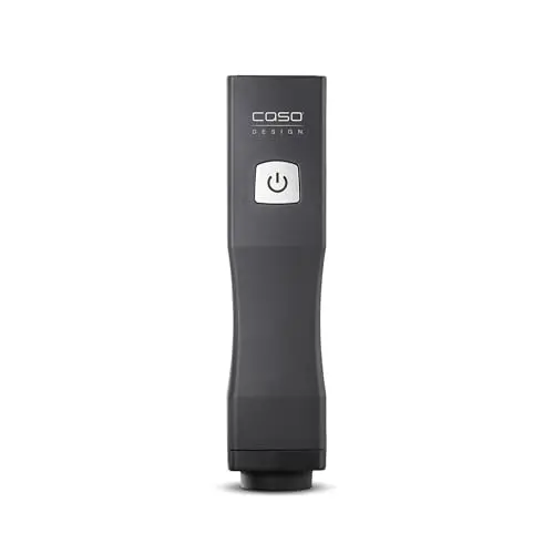 CASO Vacu OneTouch Akku-Vakuumierer – kabellos, kompakt, inklusive ZIP-Beutel-Set & USB-C-Kabel