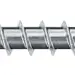 fischer PowerFast II PTF Spanplattenschraube 3,5 x 15 mm, 200 Stk., Vollgewinde, Pan Head für Holzverarbeitung
