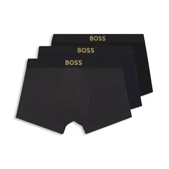 BOSS Trunk 3er Pack mit Gold Logo