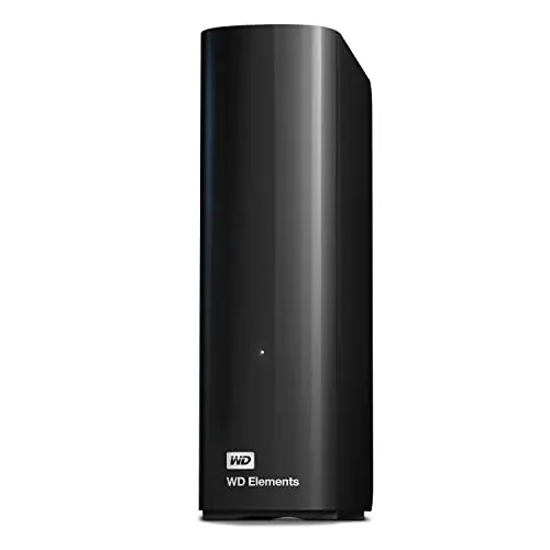 WD Elements 16 TB externe Festplatte - Zusatzspeicher für Fotos, Musik und Videos, USB 3.0, Schwarz