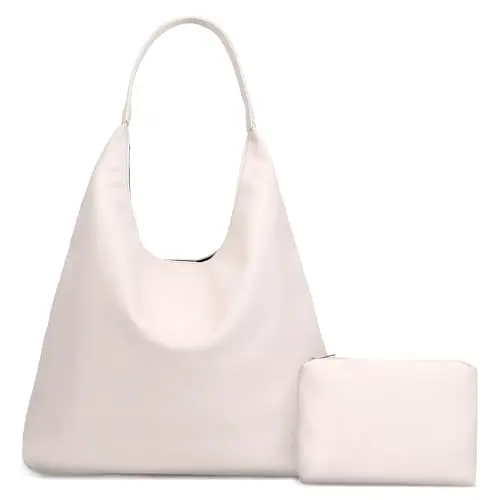GSenhui Damen Handtasche Groß Hobo Bag Schultertasche Shopper Vintage Braun