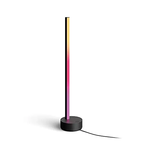 Philips Hue Gradient Signe Tischleuchte, dimmbar, Schwarz, 16 Mio. Farben