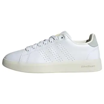 adidas Damen Advantage Premium Leder Schuhe, Cloud White, Größe 38 EU