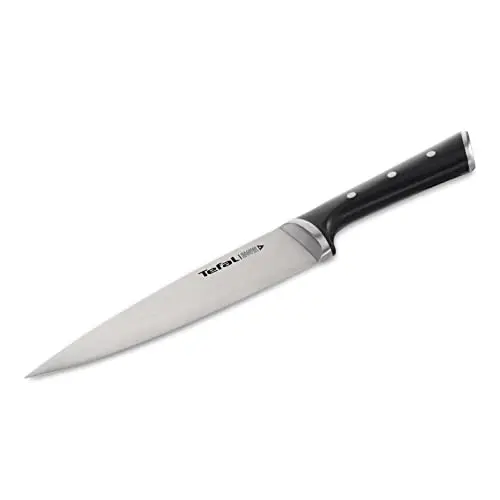 Tefal Ice Force Kochmesser 20 cm, Edelstahl, schwarz