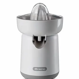 Ariete 418 Zitruspresse, Elektrische Saftpresse für Zitrusfrüchte, Tropffreier Auslauf, Beige