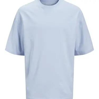 JACK & JONES Herren T-Shirt O-Neck Chambray Blue