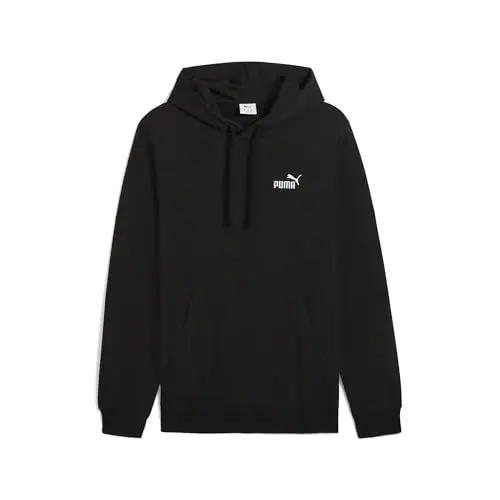 PUMA Herren ESS Small No. 1 Logo Hoodie, Schwarz, Größe XXL