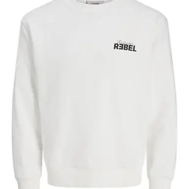 Jrebjim Sweatshirt mit Rundhalsausschnitt