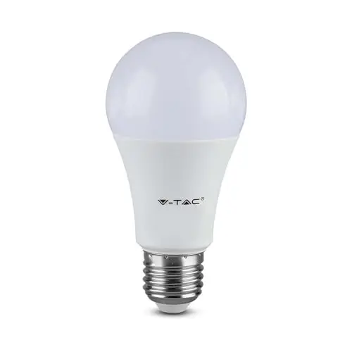V-TAC LED-Lampe E27, 8,5 W, 806 lm, warmweiß