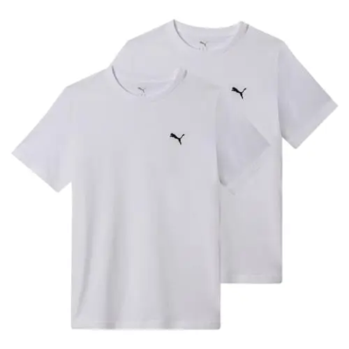 PUMA Herren T-Shirt 2er-Pack ESS Logo Tee