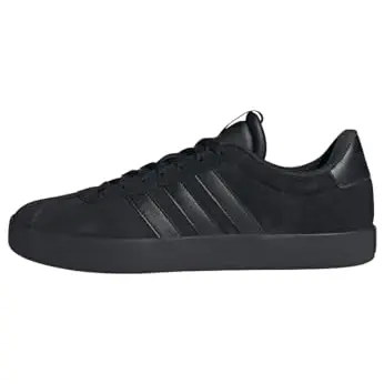 adidas Herren VL Court 3.0 Schuhe, Schwarz, Größe 35.5 EU