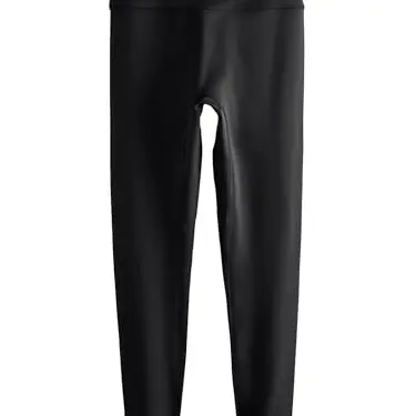 NEXT Damen Power Active Sportleggings Schwarz