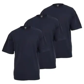 Urban Classics T-Shirt Herren Navy 3er Pack