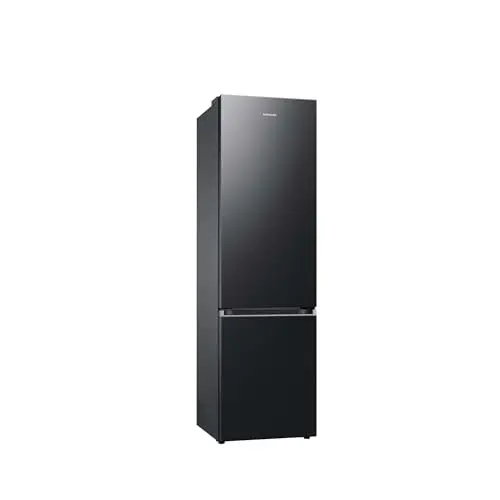 Samsung Kühl-Gefrierkombination, 203 cm, 387 l, No Frost, Twin Cooling+, Premium Black Steel